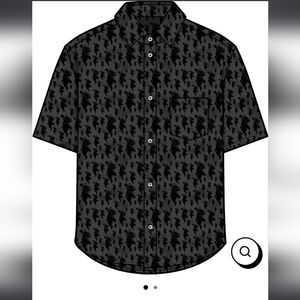 AKUMA STREETFIGHTER Button-down